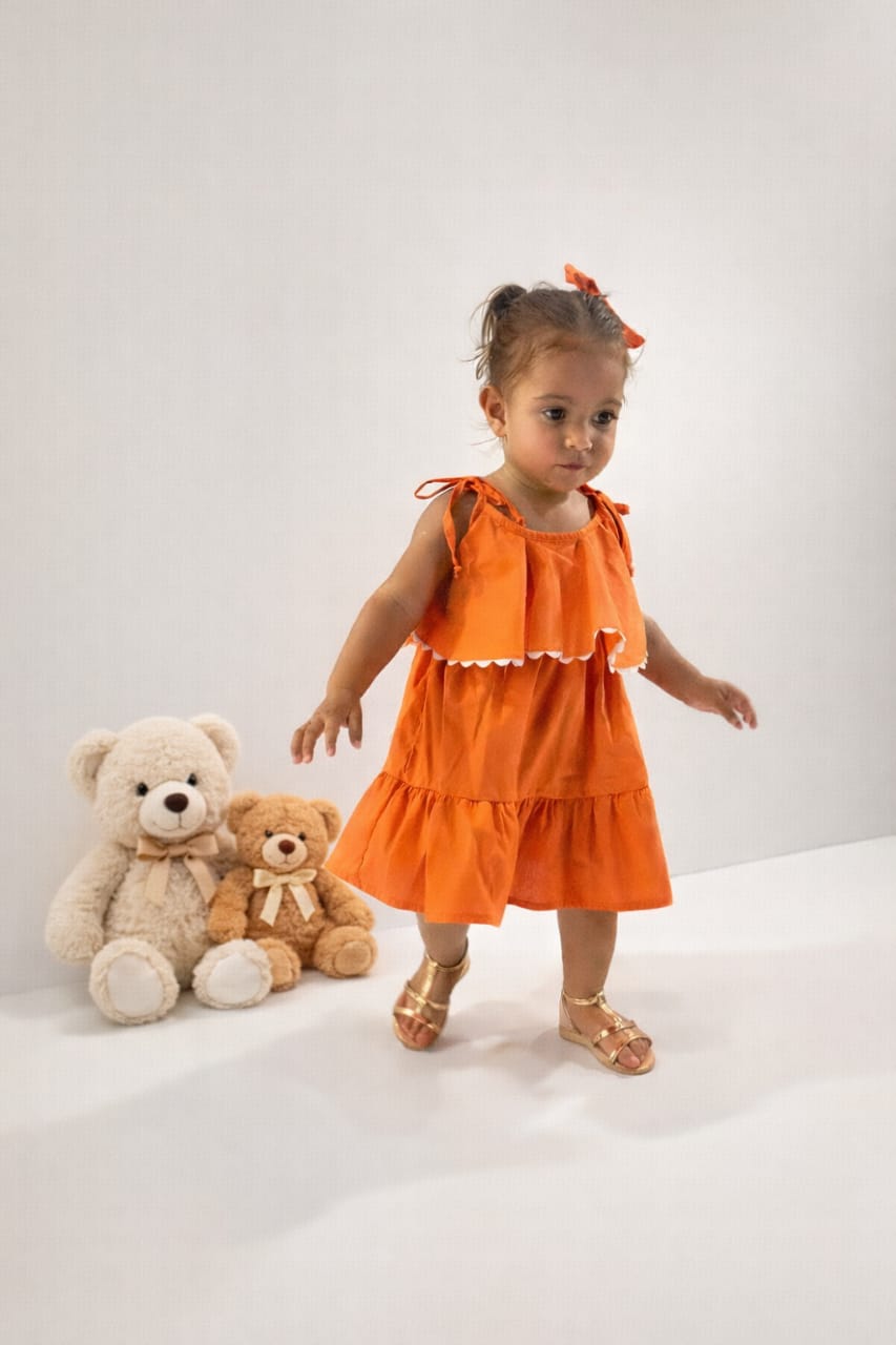 VESTIDO BABY (NÃO ESCOLHE COR) (REF. P010)