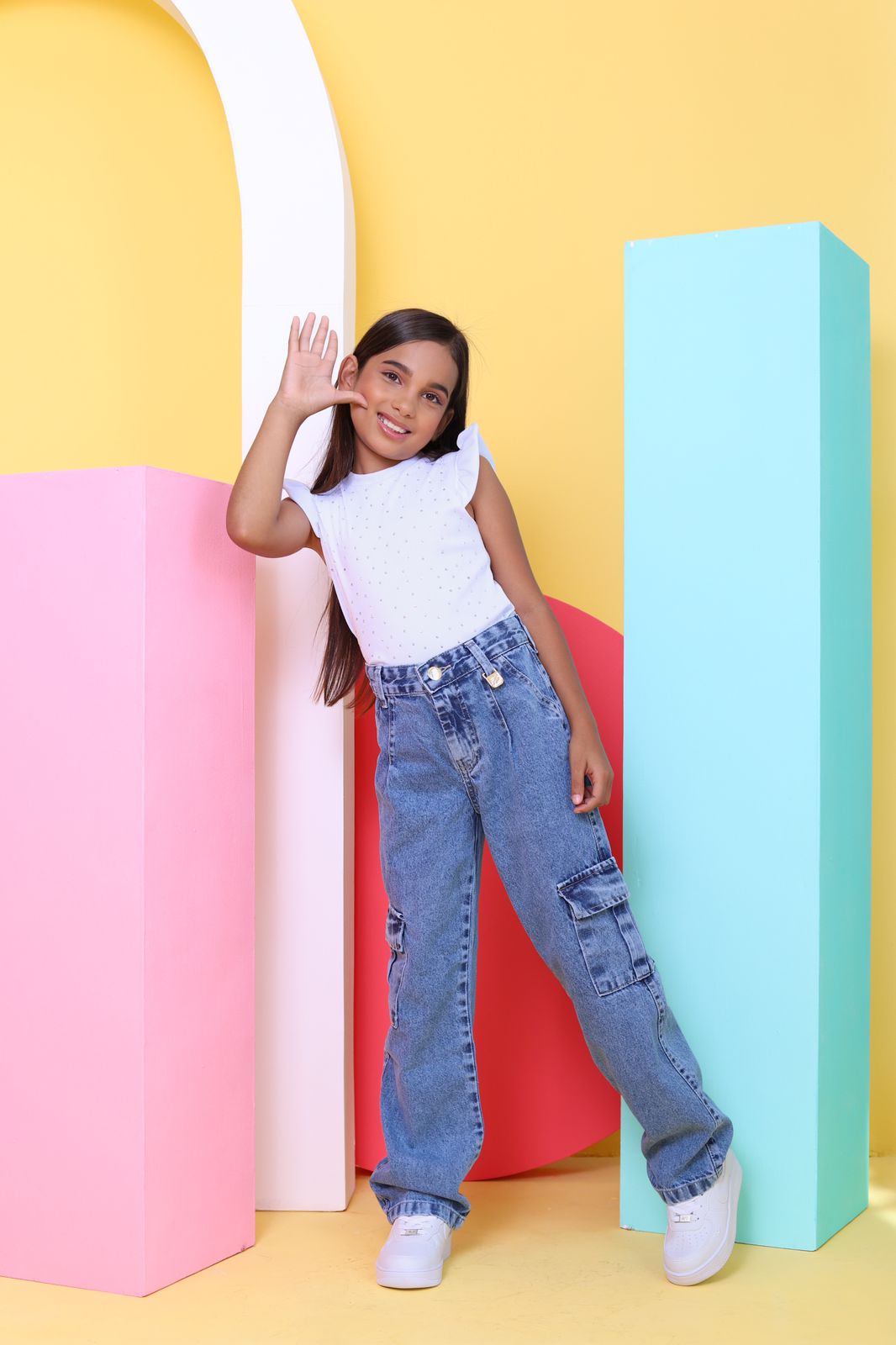 CALÇA CARGO COM FIVELA (REF 503)