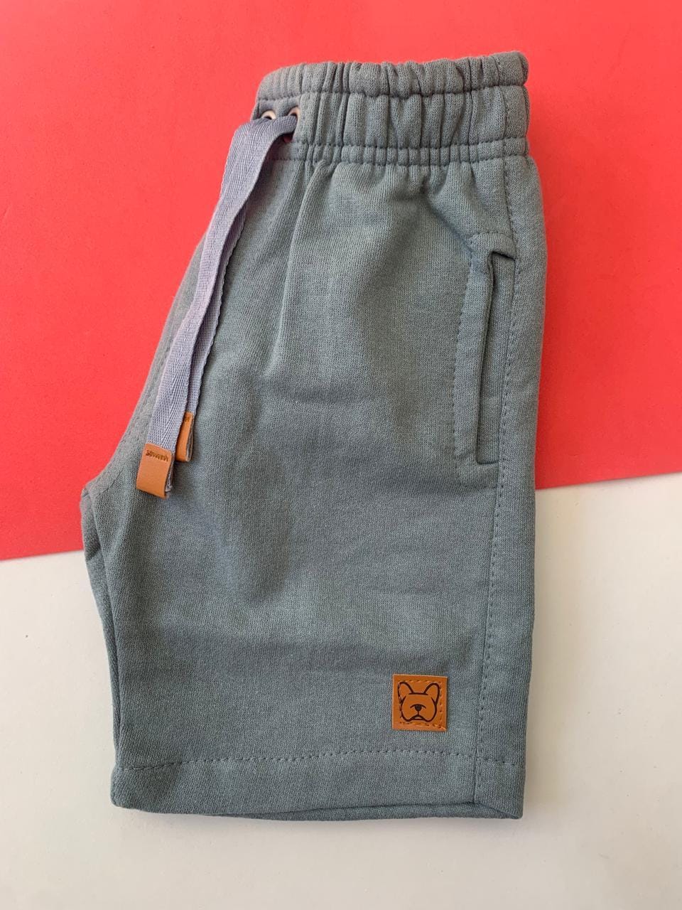 SHORT MOLETOM CINZA (REF. 324B) 