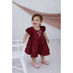 VESTIDO BABY  (NÃO ESCOLHE COR) (REF. P021)