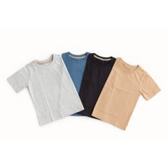 CAMISA MASCULINA CORES VARIADAS  MALHA FIO 30 Menegoti ( REF-500)