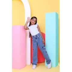 CALÇA CARGO COM FIVELA (REF 503)