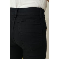 CALÇA COM LYCRA (PRETO PURO) (REF. 321)