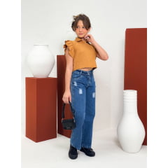 CALÇA WIDE LEG (COM PUÍDO) (REF. 320)
