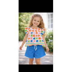 CONJUNTO CORAÇÃO( NÃO ESCOLHE ESTAMPA) (REF. C05)