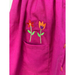 VESTIDO CURTO BORDADO (REF. 043A)