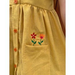 VESTIDO CURTO BORDADO (REF. 043A)