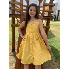 VESTIDO CURTO BORDADO (REF. 043A)