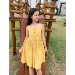 VESTIDO CURTO BORDADO (REF. 043A)