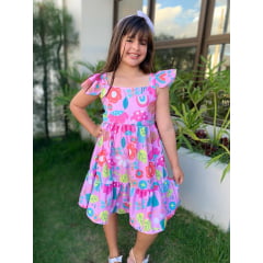 VESTIDO CURTO (NÃO ESCOLHE ESTAMPA) (REF. 011)