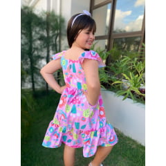 VESTIDO CURTO (NÃO ESCOLHE ESTAMPA) (REF. 011)