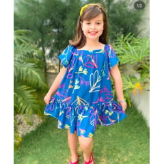 VESTIDO CURTO (NÃO ESCOLHE ESTAMPA) (REF. 099)
