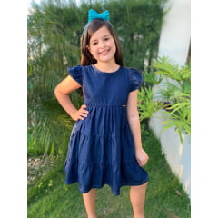 VESTIDO JEANS (LAVAGEM ESCURA) (REF. 319)