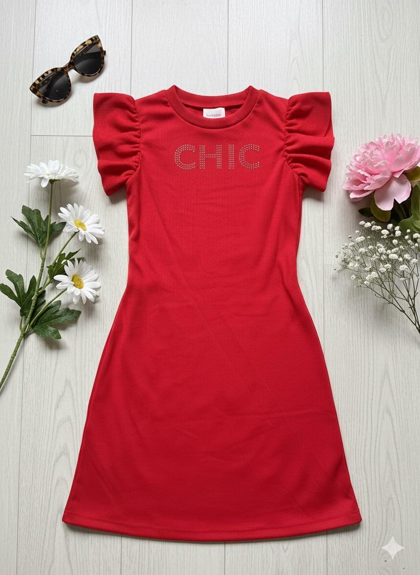 VESTIDO CANELADO EVASÊ (NÃO ESCOLHE ESTAMPA) (REF.V03)