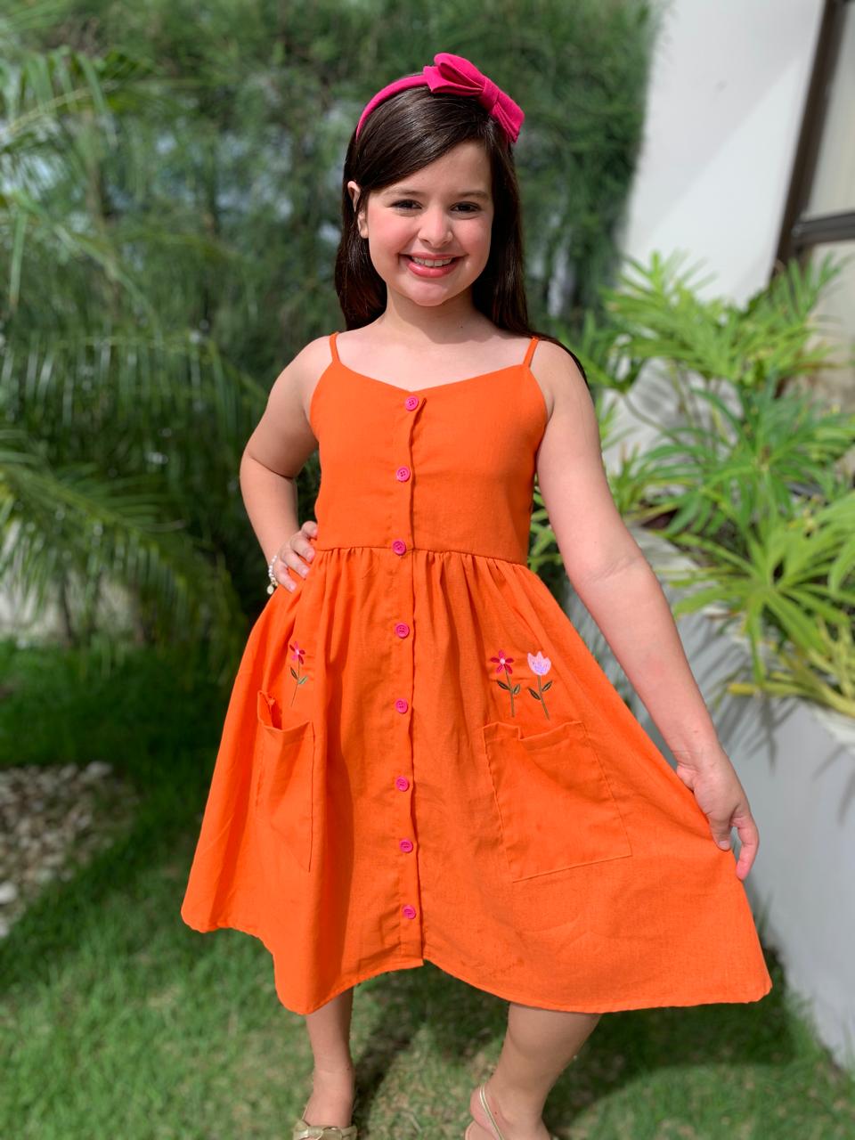 VESTIDO CURTO BORDADO (REF. 043)