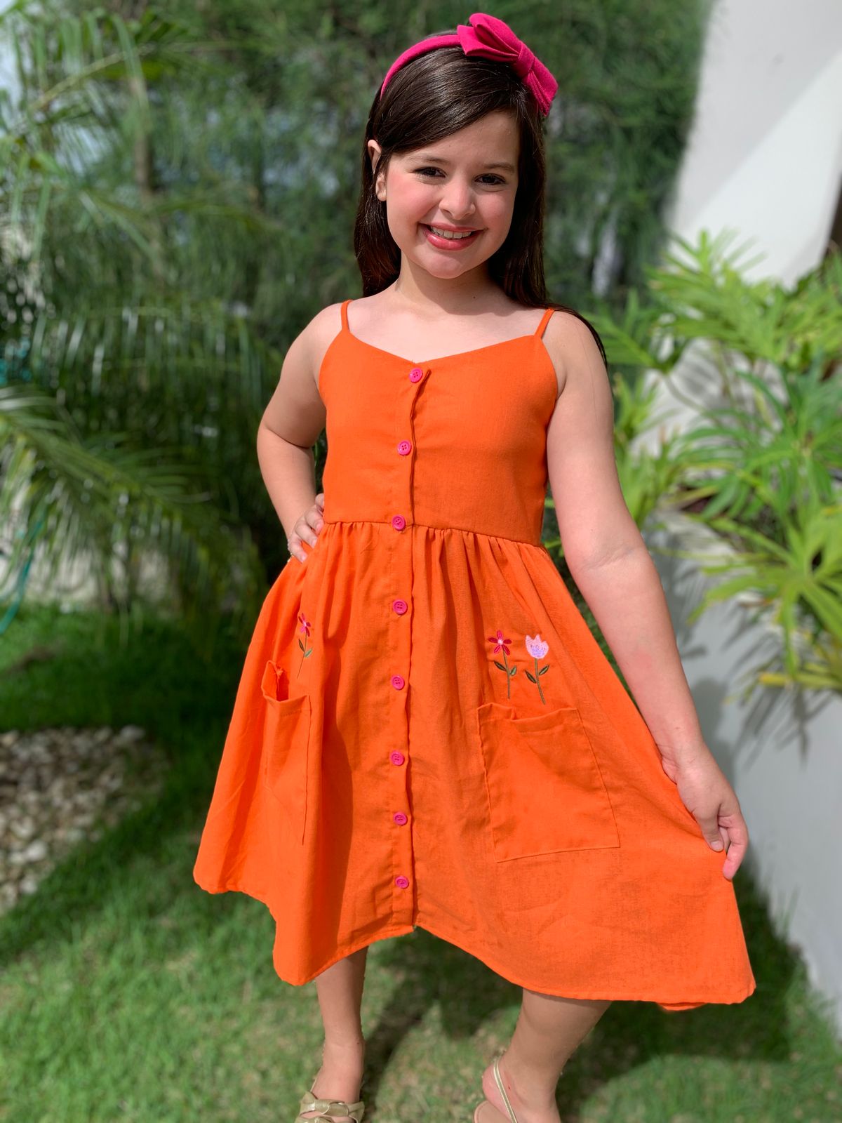 VESTIDO CURTO BORDADO (REF. 043)
