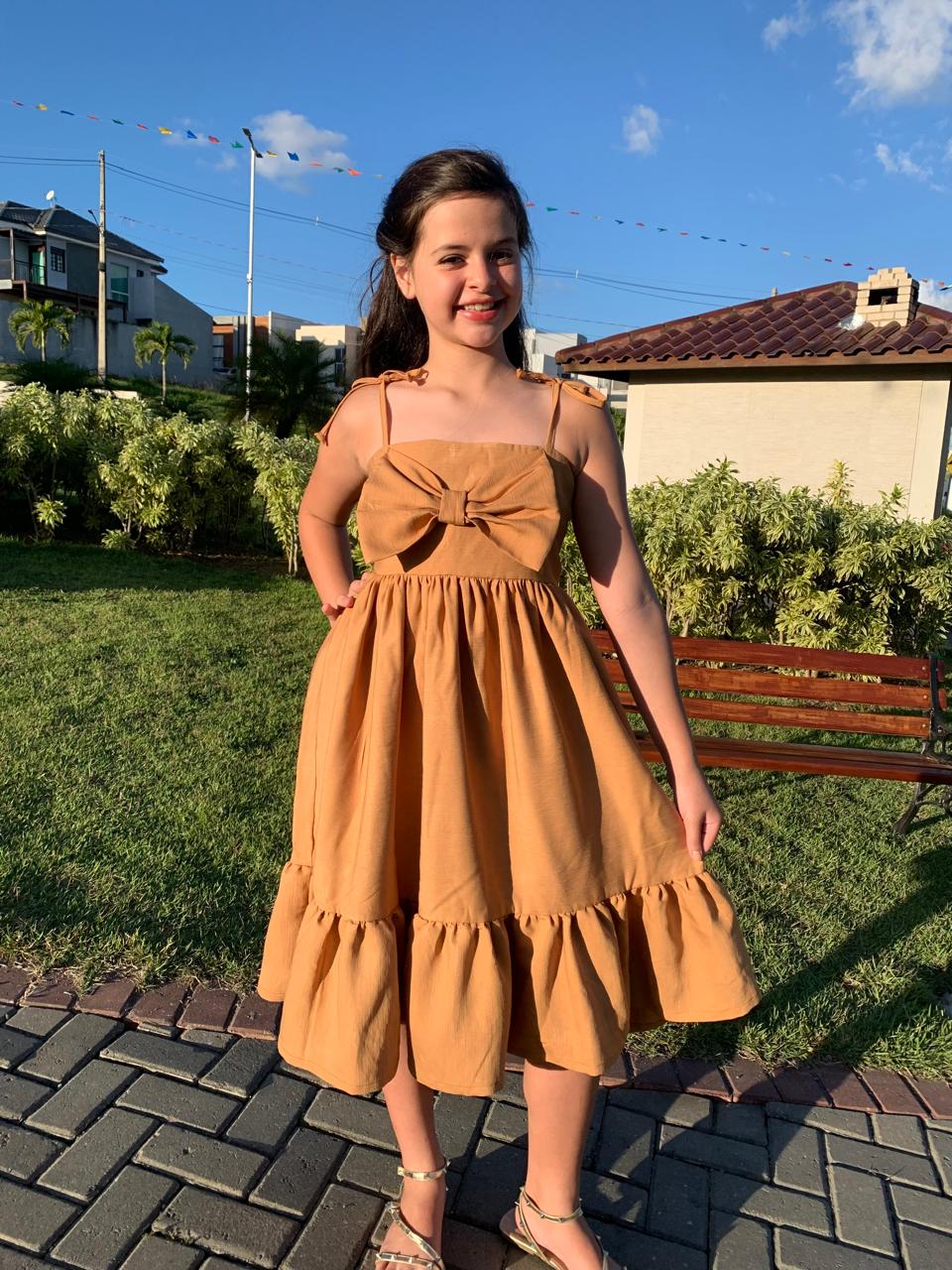 VESTIDO CURTO LAÇO (REF. 181) 
