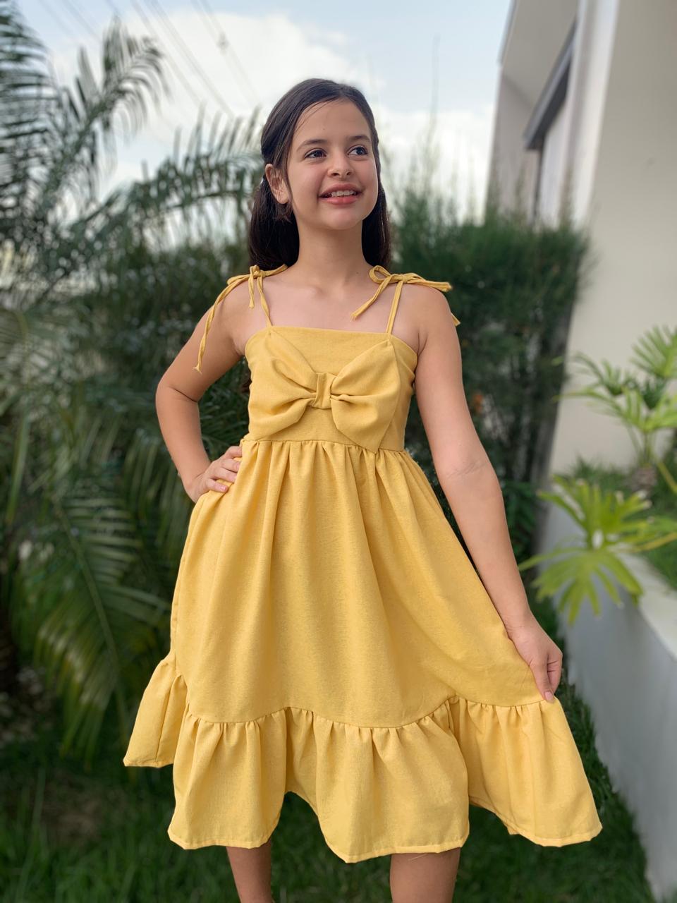 VESTIDO CURTO LAÇO (REF. 181)
