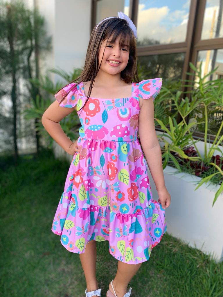 VESTIDO CURTO (NÃO ESCOLHE ESTAMPA) (REF. 011)