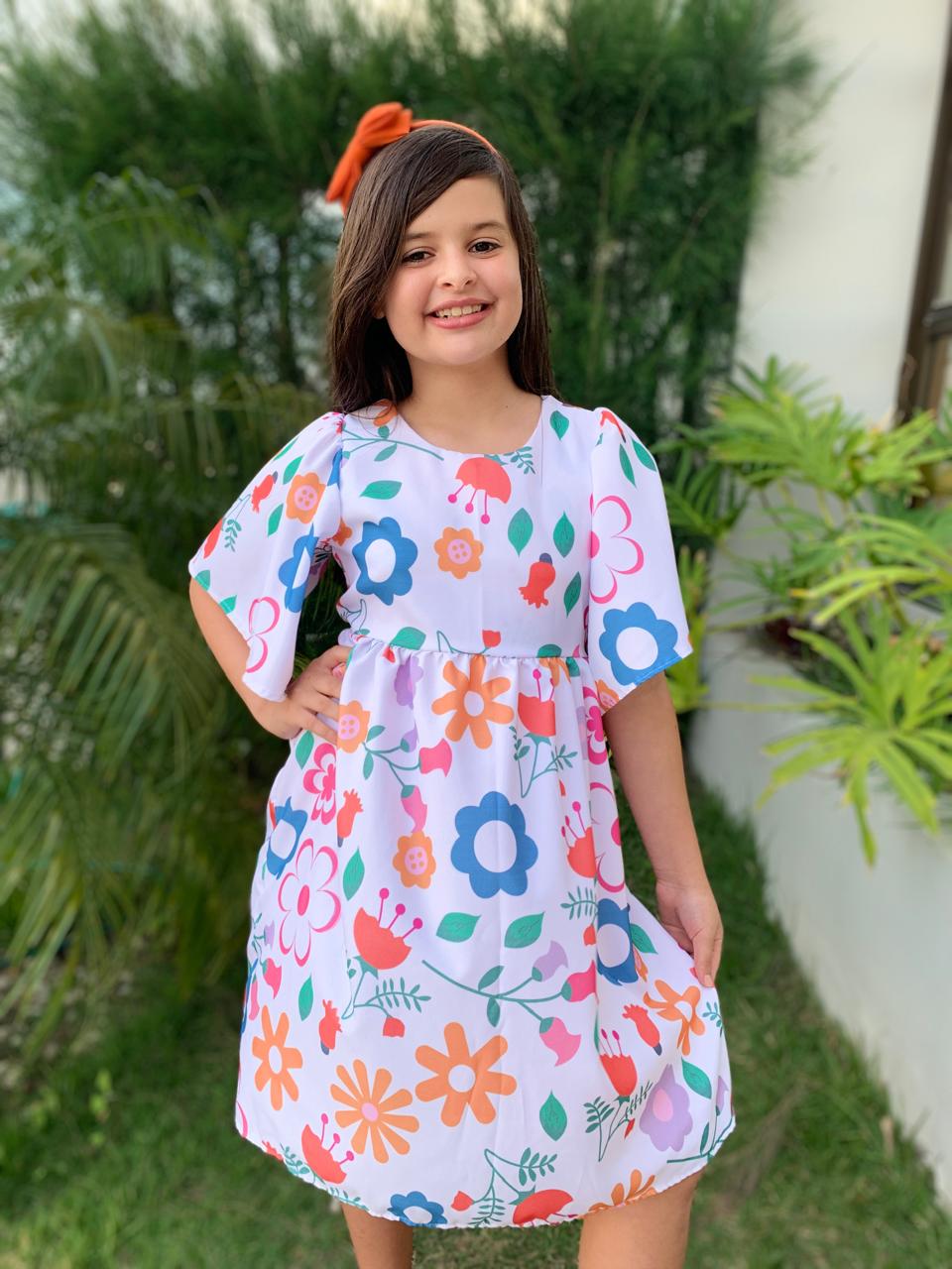 VESTIDO CURTO (NÃO ESCOLHE ESTAMPA) (REF. 020)