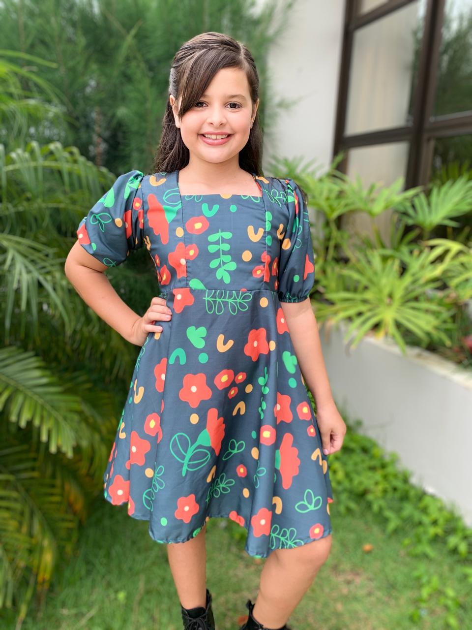 VESTIDO CURTO (NÃO ESCOLHE ESTAMPA) (REF. 040)