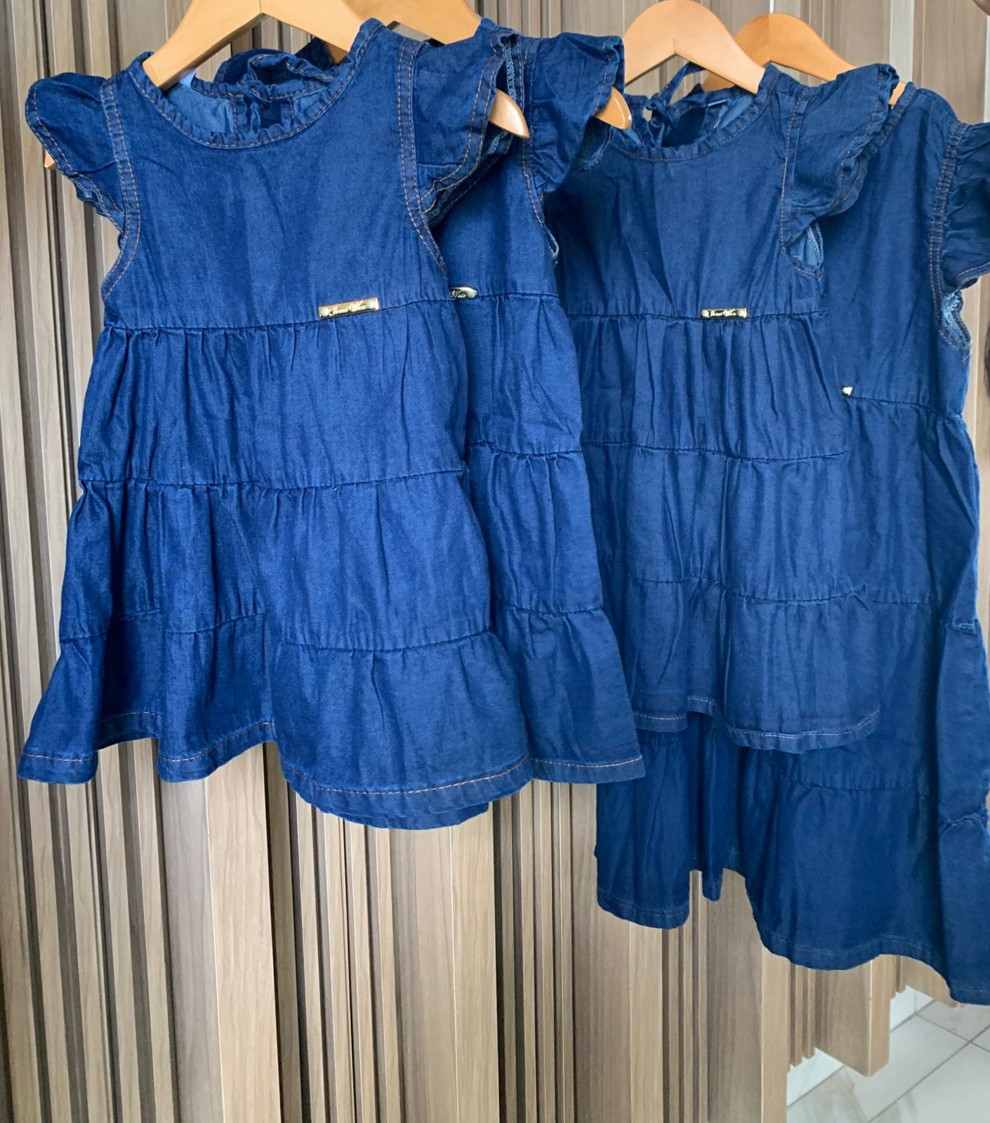 VESTIDO JEANS (LAVAGEM CLARA) (REF. 319)